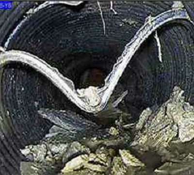 江岸排水管道变形塌陷的非开挖修复方法